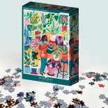 Puzzle 1000 piese Pieces & Peace - Sofroniou Miranda:Plant Lady (Pieces-Peace-F-00090)