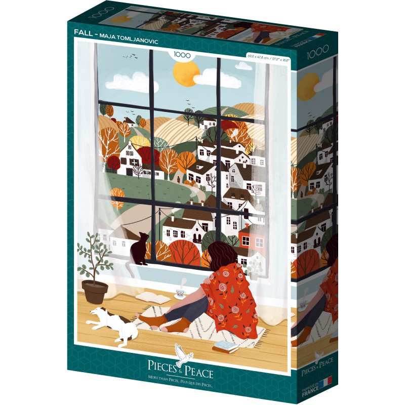 Puzzle 1000 piese Pieces & Peace -...