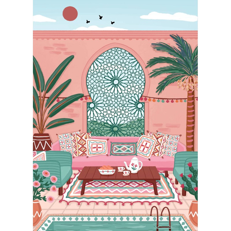 Puzzle 500 piese Pieces & Peace -...