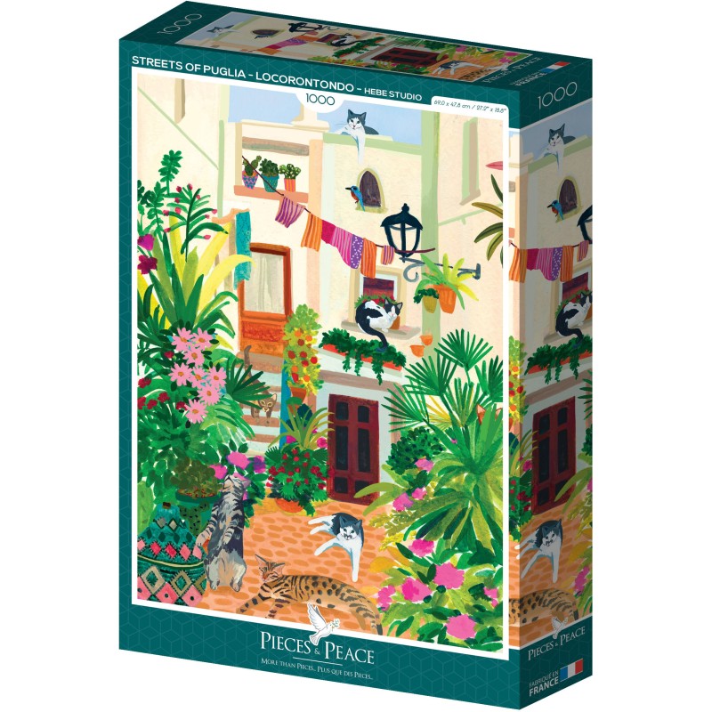 Puzzle 1000 piese Pieces & Peace -...