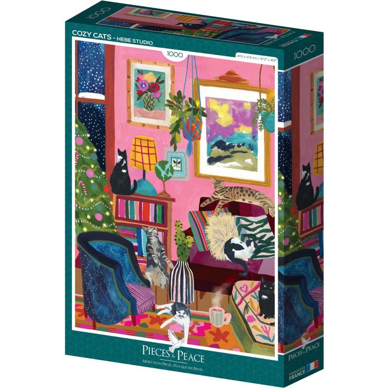 Puzzle 1000 piese Pieces & Peace -...