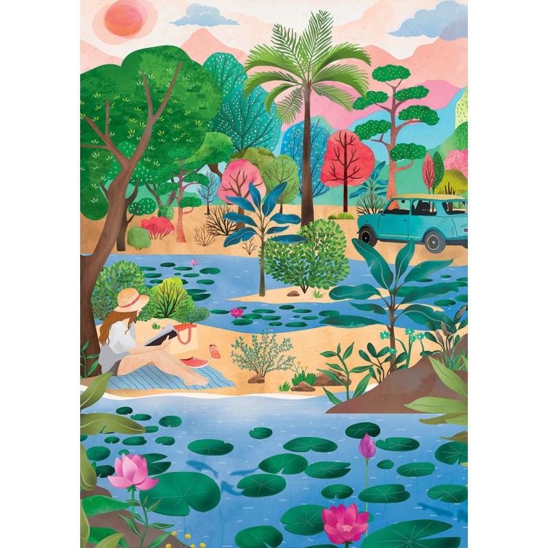 Puzzle 1000 piese Pieces & Peace -...