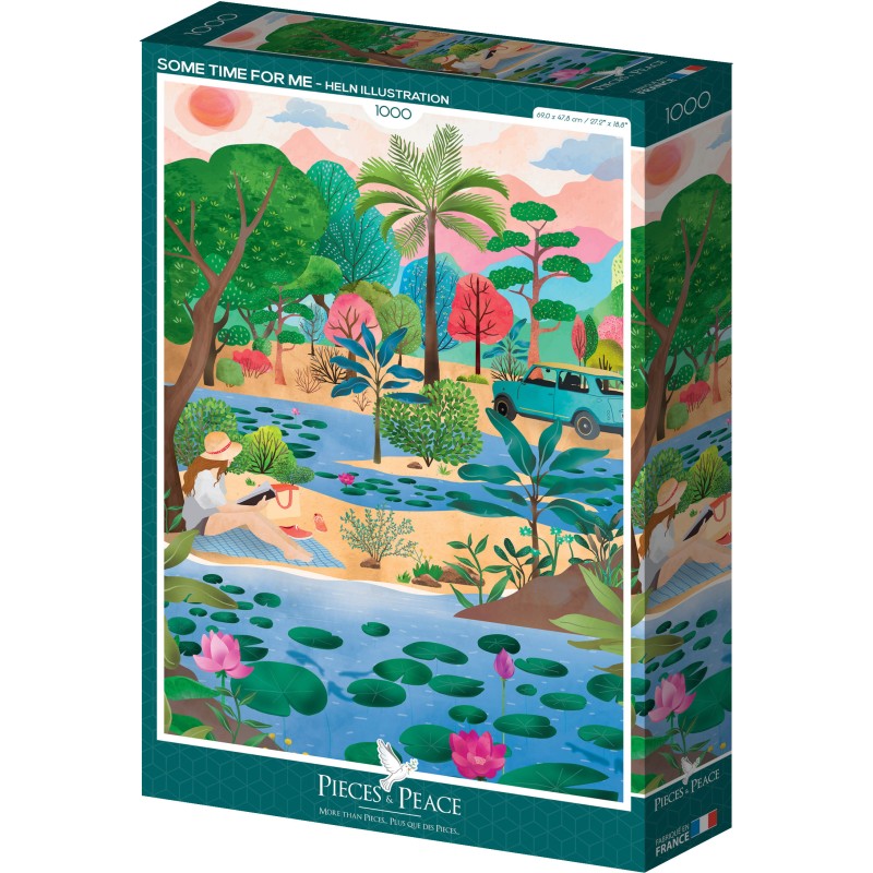 Puzzle 1000 piese Pieces & Peace -...