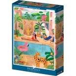 Puzzle 500 piese Pieces & Peace - Summer Paradise (Pieces-Peace-F-00127)