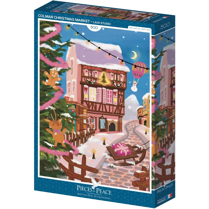 Puzzle 500 piese Pieces & Peace -...