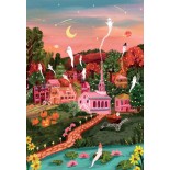Puzzle 1000 piese Pieces & Peace - Putland Millie:Halloween Town (Pieces-Peace-F-00143)
