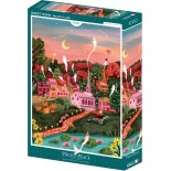 Puzzle 1000 piese Pieces & Peace - Putland Millie:Halloween Town (Pieces-Peace-F-00143)