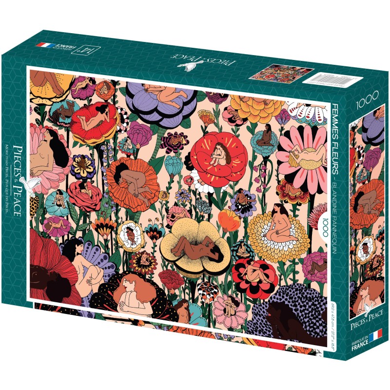 Puzzle 1000 piese Pieces & Peace -...
