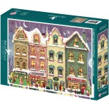 Puzzle 1000 piese Pieces & Peace - Christmas Shopping (Pieces-Peace-F-00153)