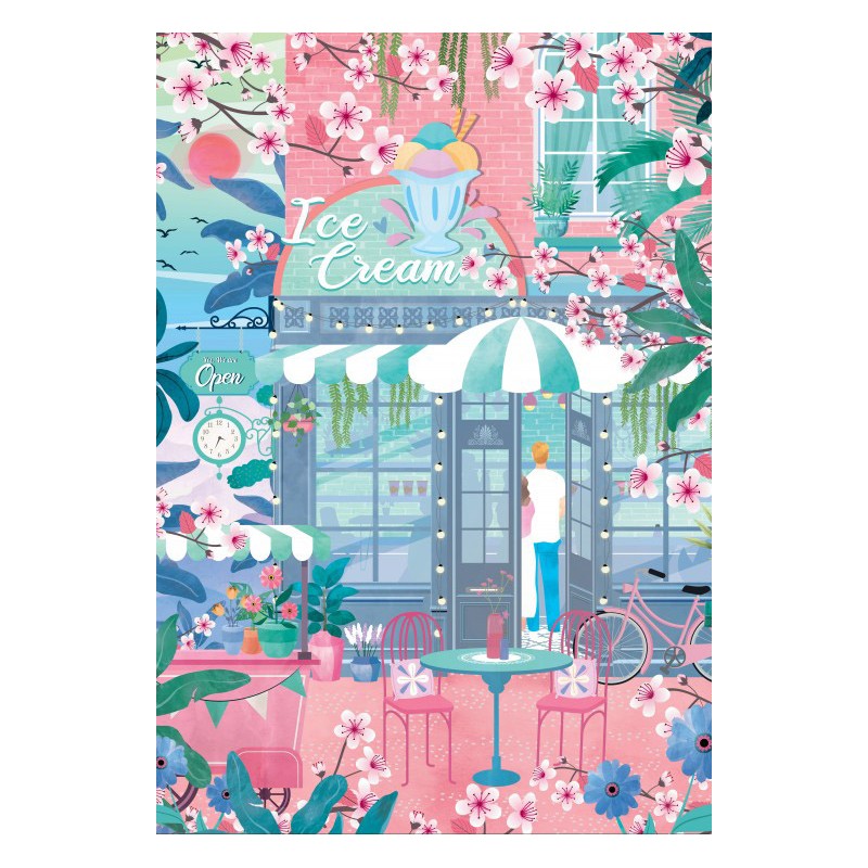 Puzzle 1000 piese Pieces & Peace -...