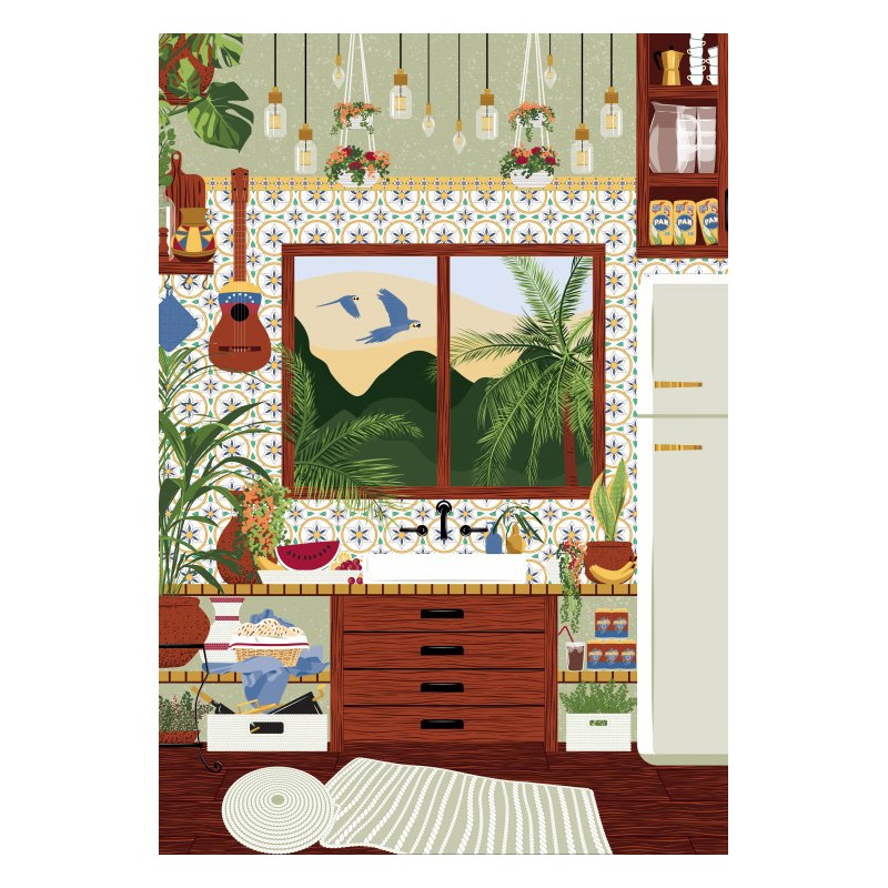 Puzzle 1000 piese Pieces & Peace -...