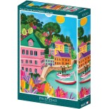 Puzzle 1000 piese Pieces & Peace - Polperro Palette (Pieces-Peace-F-00161)