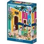 Puzzle 500 piese Pieces & Peace - Nolwenn Studio:Colors of Mexico (Pieces-Peace-F-00166)
