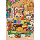 Puzzle 1000 piese Pieces & Peace - Nolwenn Studio:Spice Square (Pieces-Peace-F-00167)