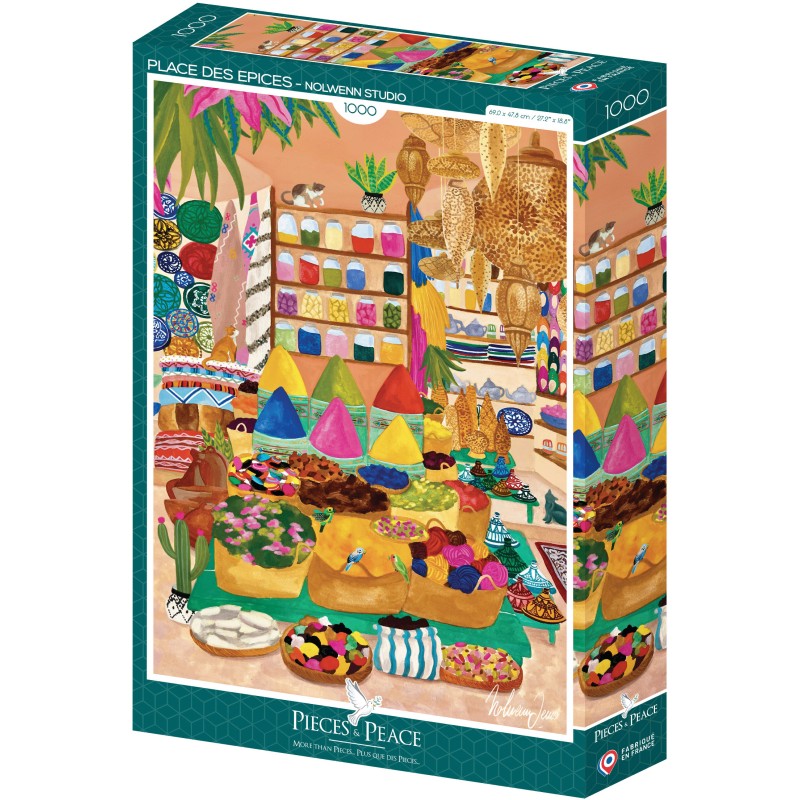 Puzzle 1000 piese Pieces & Peace -...