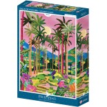 Puzzle 500 piese Pieces & Peace - Nolwenn Studio:Cocora Valley (Pieces-Peace-F-00168)