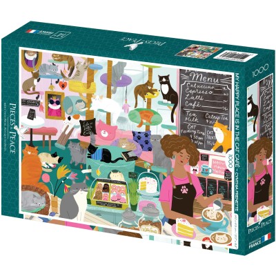 Puzzle 1000 piese Pieces & Peace - My Happy Place is in... 2