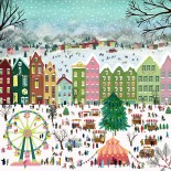 Puzzle 1000 piese Pieces & Peace - Christmas in the Square (Pieces-Peace-F-00174)