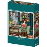 Puzzle 1000 piese Pieces & Peace - Sewing and Reading (Pieces-Peace-F-00175)