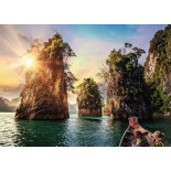 Puzzle 1000 piese Ravensburger - Nature Edition No 15 - Three Rocks in Cheow, Thaila (Ravensburger-00001)