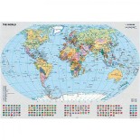 Puzzle 1000 piese Ravensburger - Political World Map (Ravensburger-00065)