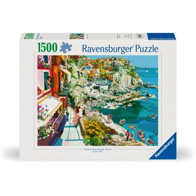 Puzzle 1500 piese Ravensburger - Romance in Cinque Terre... 2