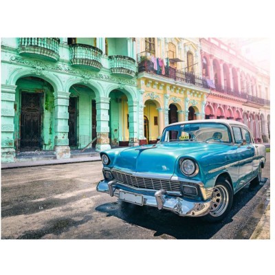 Puzzle 1500 piese Ravensburger - Kuba Autos...