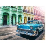 Puzzle 1500 piese Ravensburger - Kuba Autos (Ravensburger-00722)