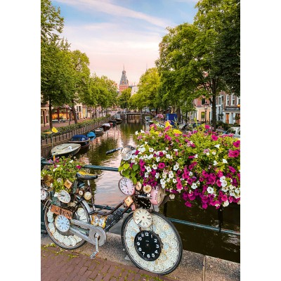 Puzzle 1000 piese Ravensburger - Flowers In Amsterdam...