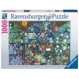 Puzzle 1000 piese Ravensburger - Cabinet of Curiosities (Ravensburger-00785)