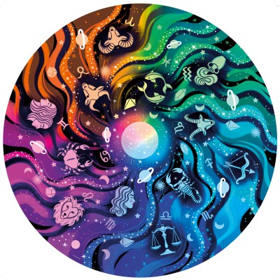 Puzzle 500 piese Ravensburger - Circle Colors - Astrology...