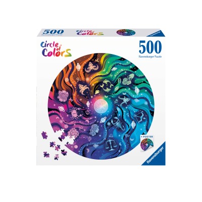 Puzzle 500 piese Ravensburger - Circle Colors - Astrology... 2