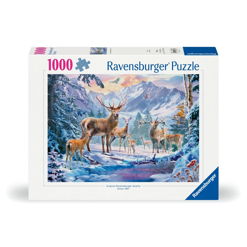 Puzzle 1000 piese Ravensburger - Deer...
