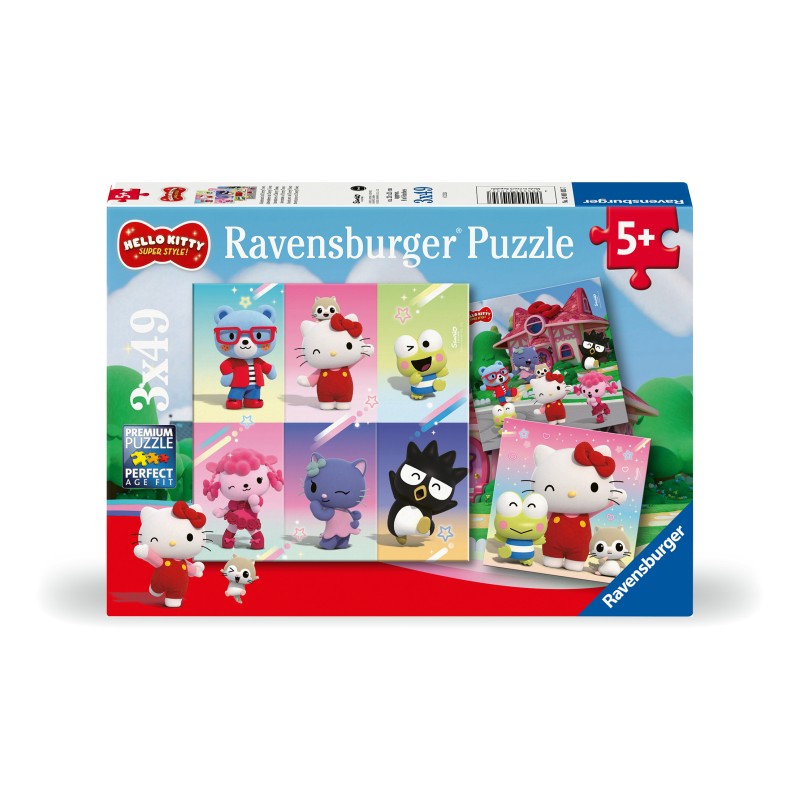 Puzzle 3x49 piese Ravensburger -...