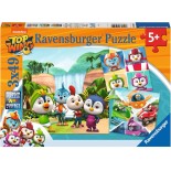 Puzzle 3x49 piese Ravensburger - Top Wing (Ravensburger-05052)