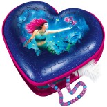 Puzzle 54 piese cu efect 3D Ravensburger - Heart Box - Mermaid (Ravensburger-11249)