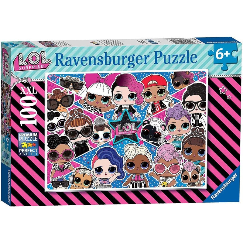 Puzzle 100 piese XXL Ravensburger -...