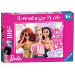 Puzzle 100 piese XXL Ravensburger - Barbie (Ravensburger-13269)
