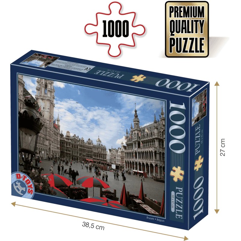Puzzle 1000 piese Roovi - Famous...
