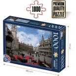 Puzzle 1000 piese Roovi - Famous Places - Brussels, Belgium (Roovi-64288)
