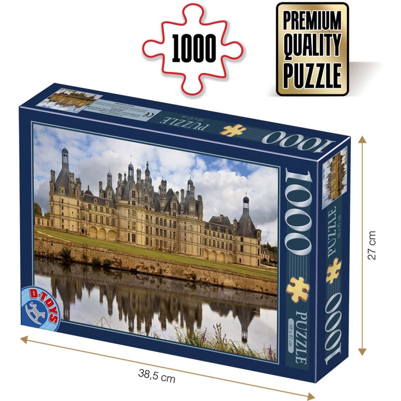 Puzzle 1000 piese D-Toys - Chambord...