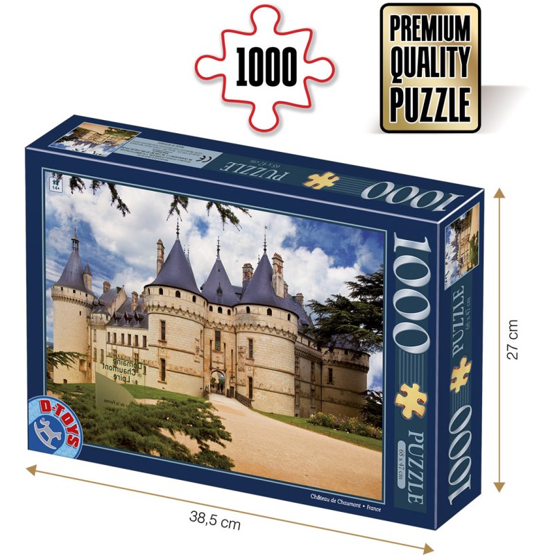 Puzzle 1000 piese D-Toys - Chaumont...