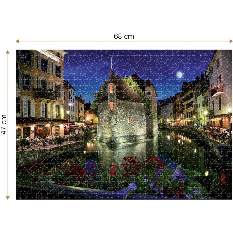 Puzzle 1000 piese Roovi - Annecy,...