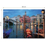 Puzzle 1000 piese Roovi - Venice (Roovi-70555)