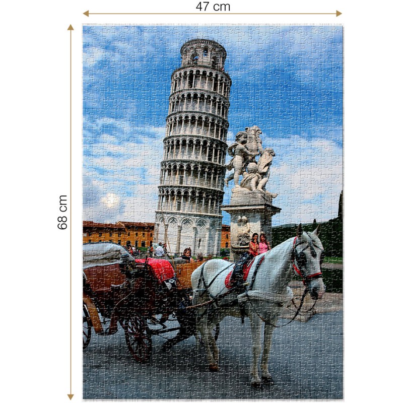 Puzzle 1000 piese Roovi - Tower of...