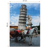 Puzzle 1000 piese Roovi - Tower of Pisa (Roovi-70647)