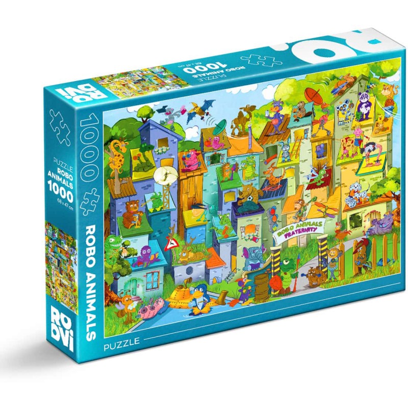 Puzzle 1000 piese Roovi - Robo...