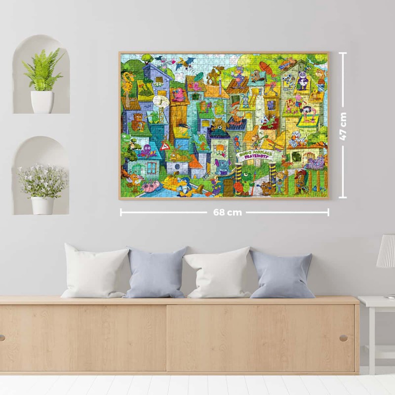 Puzzle 1000 piese Roovi - Robo...