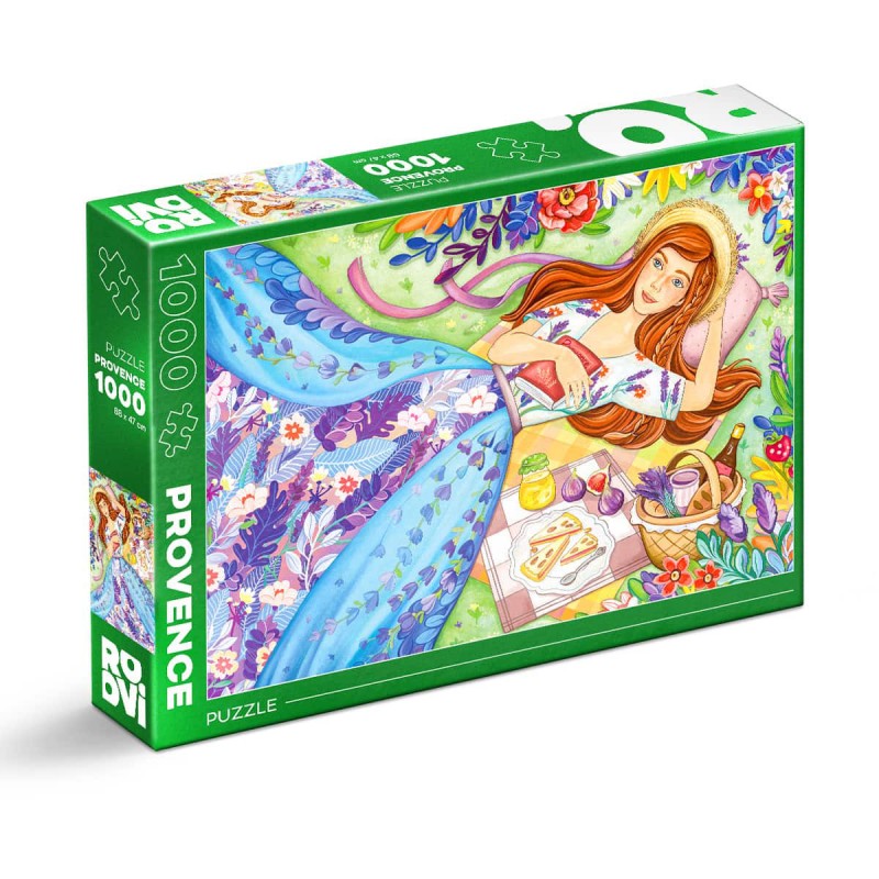Puzzle 1000 piese Roovi - Provence...