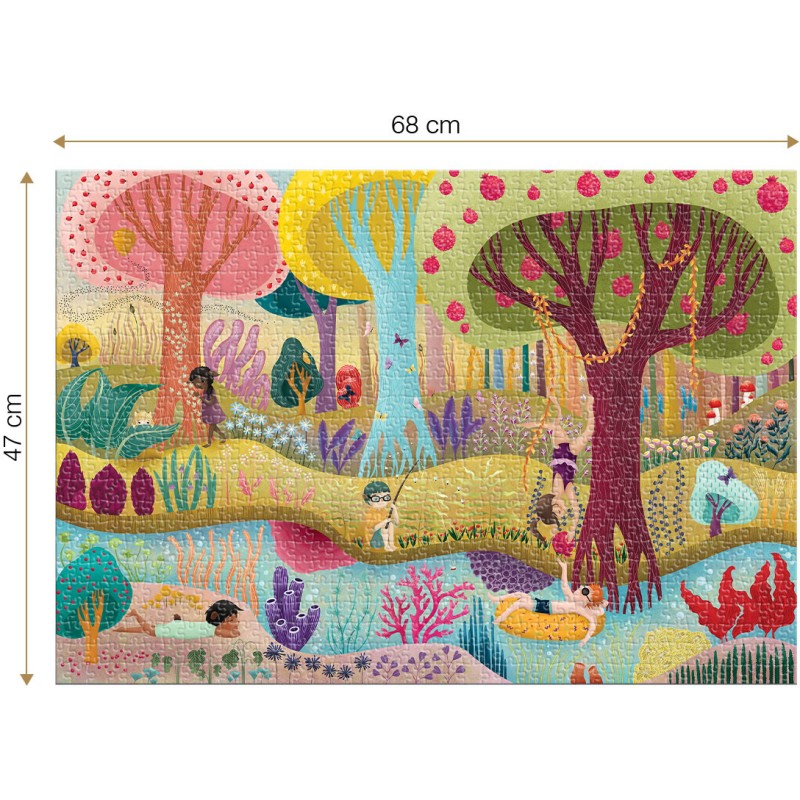 Puzzle 1000 piese Roovi - Magic...